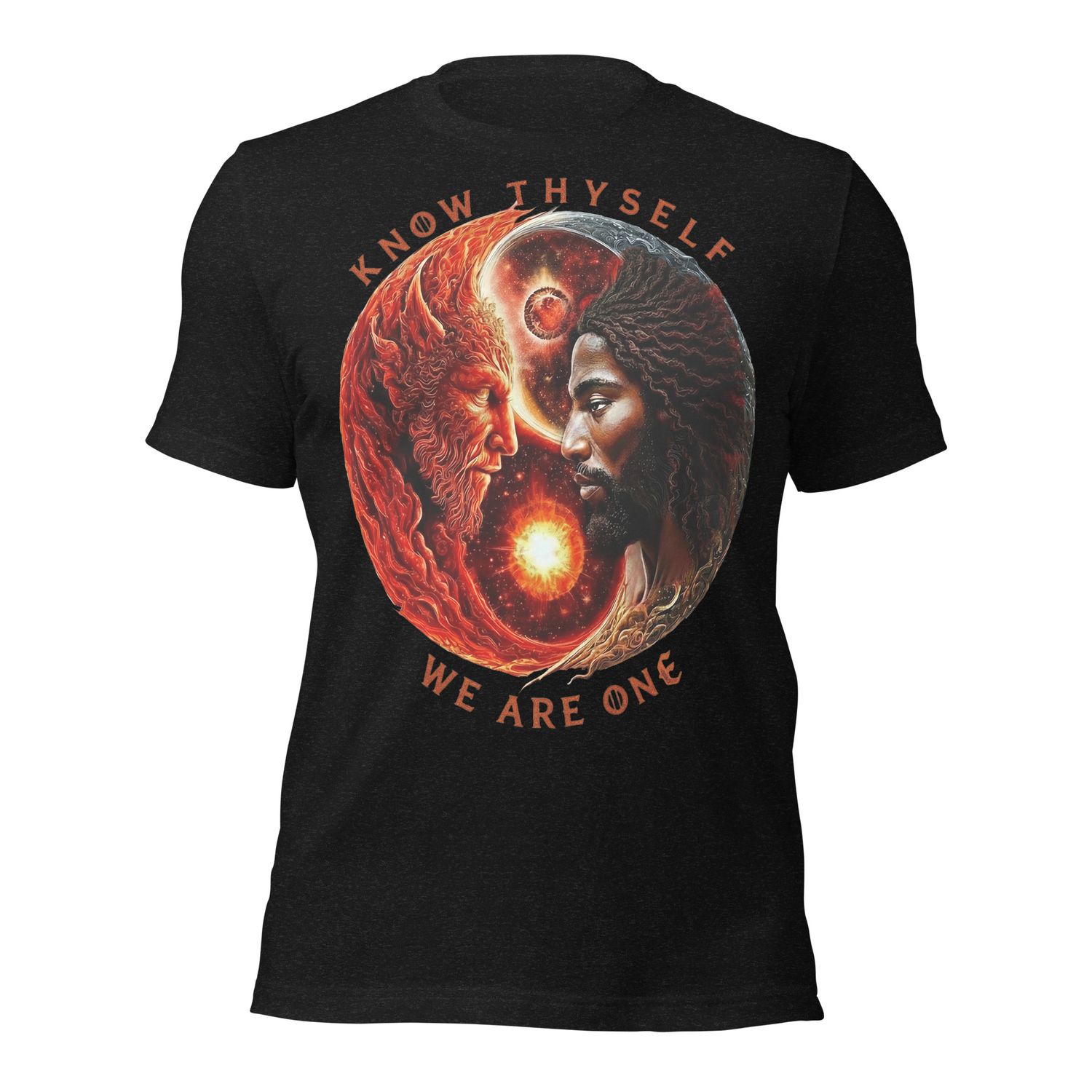 X. KNOW THYSELF. WE ARE ONE. Unisex t-shirt