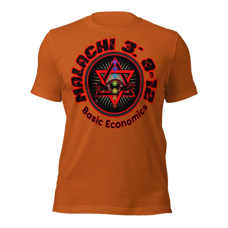 Q. WILL A MAN ROB GOD? MALACHI 3: 8-12KJV. Basic Economics. Unisex t-shirt