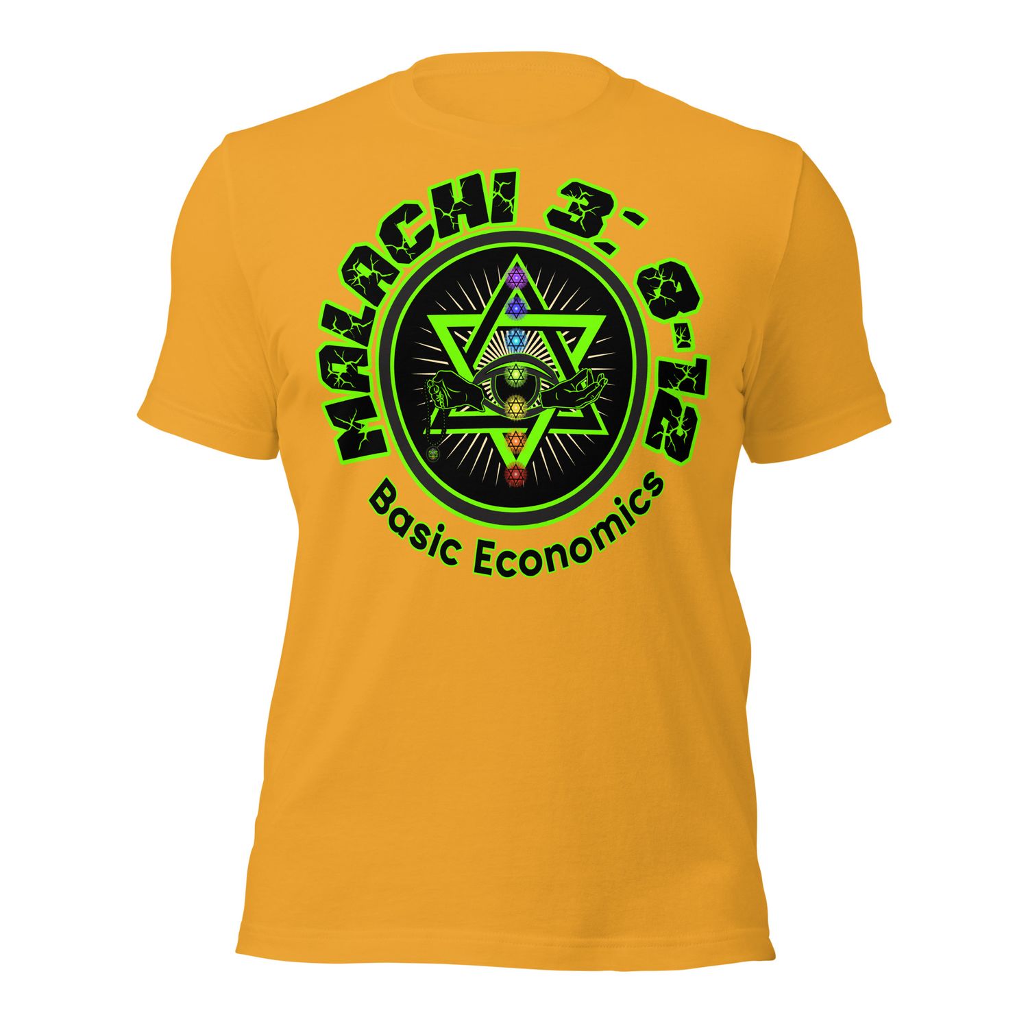 T. WILL A MAN ROB GOD? MALACHI 3: 8-12KJV.Unisex t-shirt