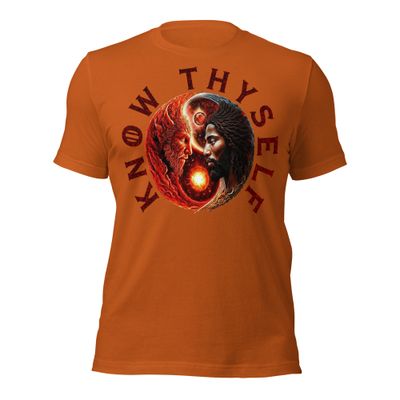 ZB. KNOW THYSELF. Unisex t-shirt