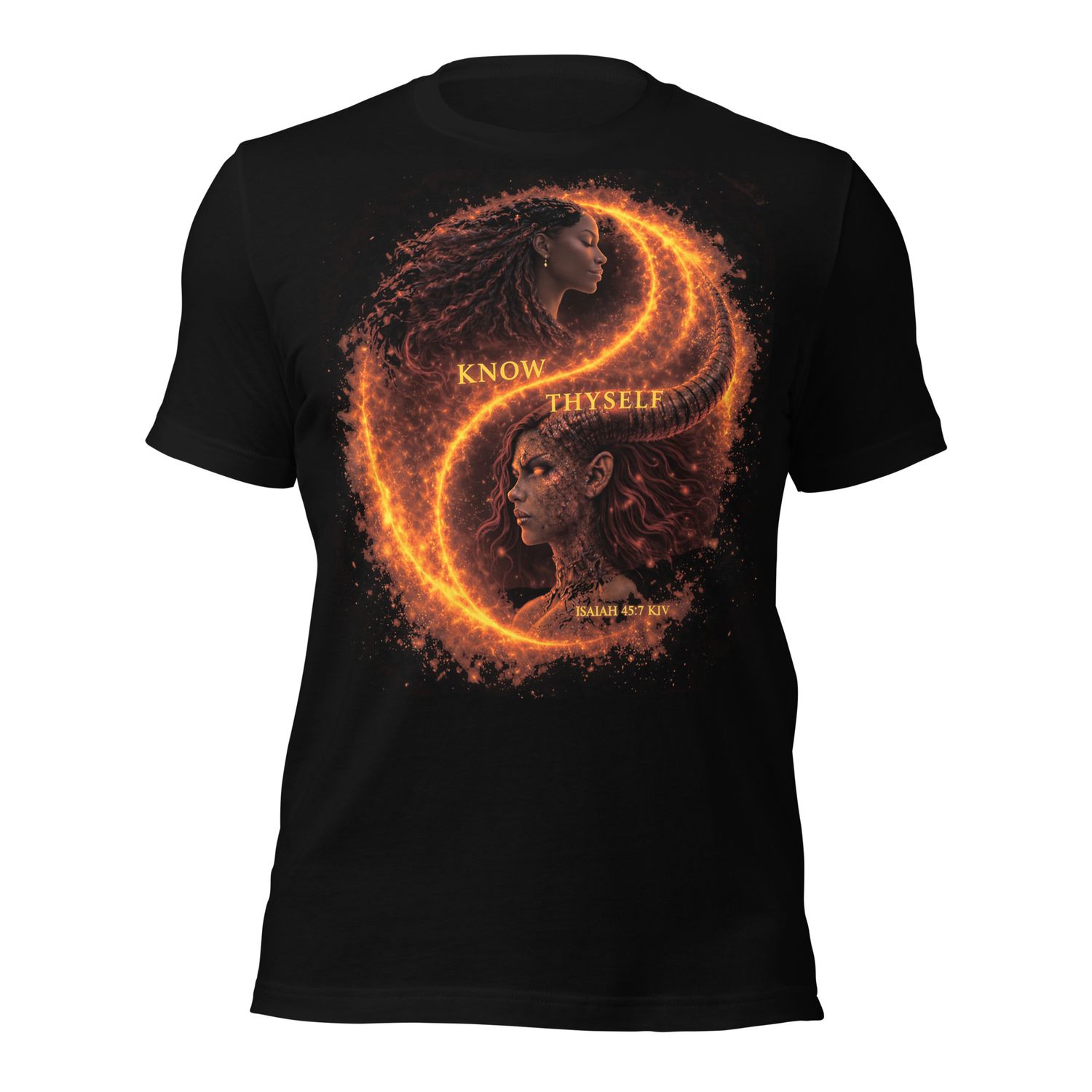 BB. Know Thyself. Duality. Higher Self vs Lower Nature. Unisex t-shirt