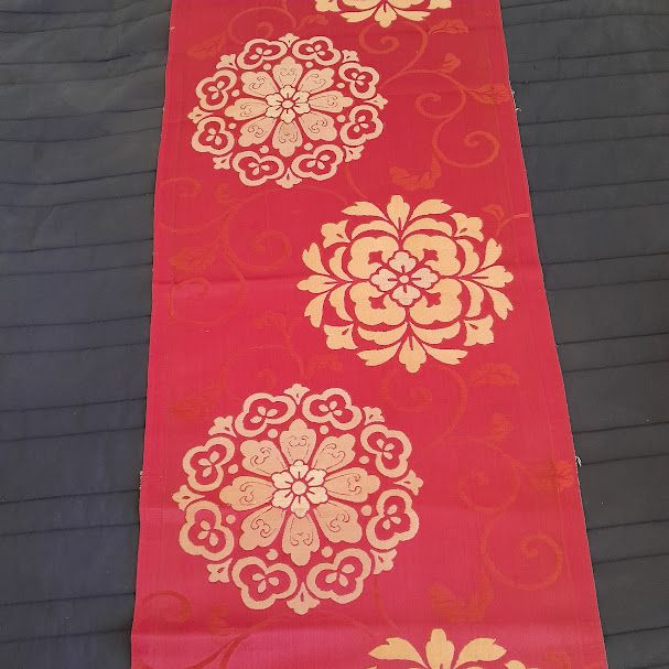 TELA DE KIMONO Obi Rosa