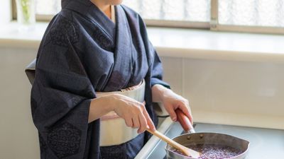 el nombre de la tela de kimono - Tsumugi