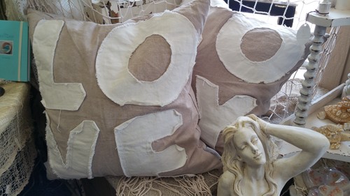 Linen Love Pillow 18&quot;