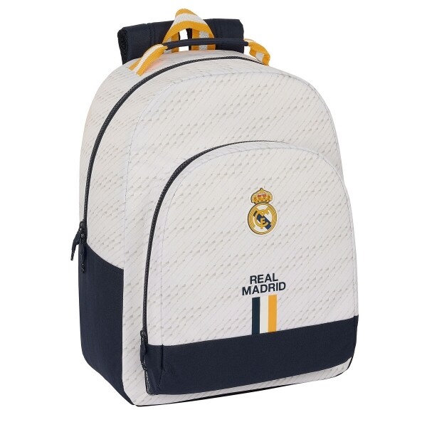 CARTABLE REAL MADRID C.F. BLANC 32 X 42 X 15 CM- Rentrée scolaire