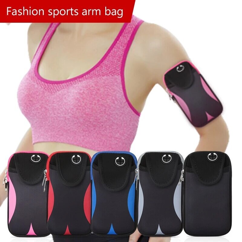 6.5 inch Universal Mobile Phone Wristband Bag Waterproof Sports Jogging