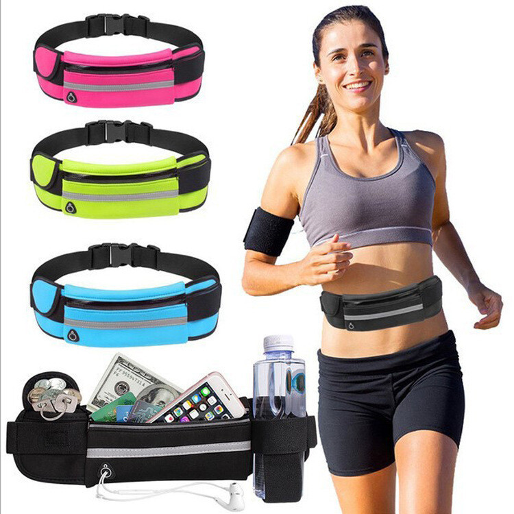 Waterproof Running Waist Bag Sports Jogging Phone Holder Belt Bag
