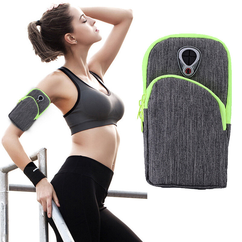 Sports Waterproof Running Wrist Bag Unisex Mini Wrist Bag Mobile Phone Arm Bag