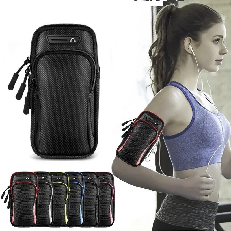 Universal Cell Phone Jogging Bag Sweatproof Sports Armband Phone Case