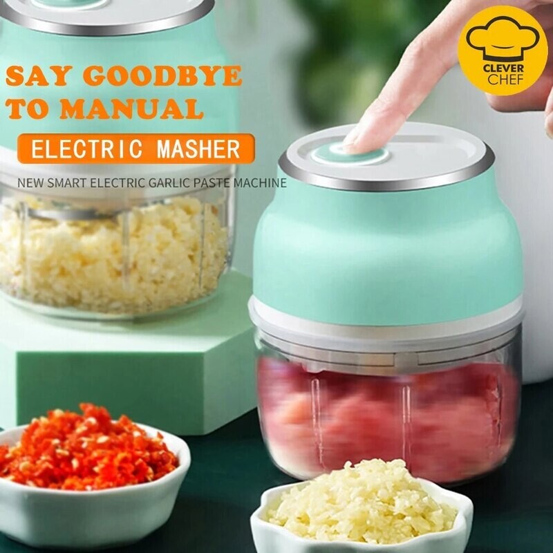 Electric Garlic Masher Crusher Meat Grinder Electric Garlic Masher Crusher Meat Grinder