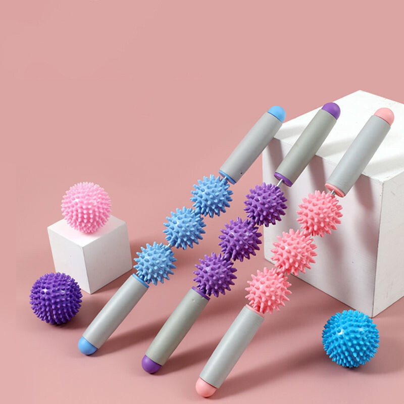 Anti Cellulite Massager Stick Body Foot Face Leg Slimming Massage Muscle Roller