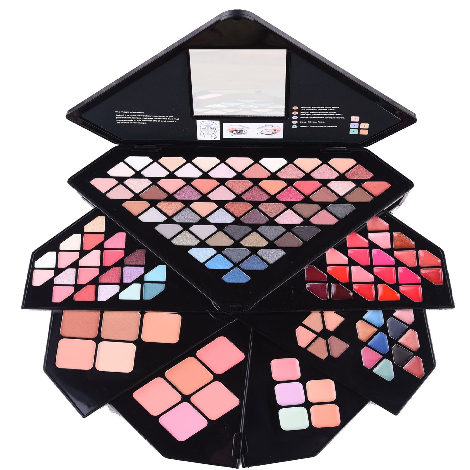 Color Vibe Pro Makeup Set - Professional Makeup Palette