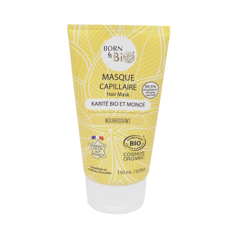 Shea and monoi hair mask - Certified organic