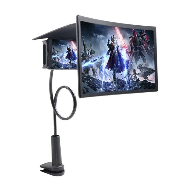 12 Inch L7 Mobile Phone Blue Light Curved Large Screen Mobile Phone Amplifier