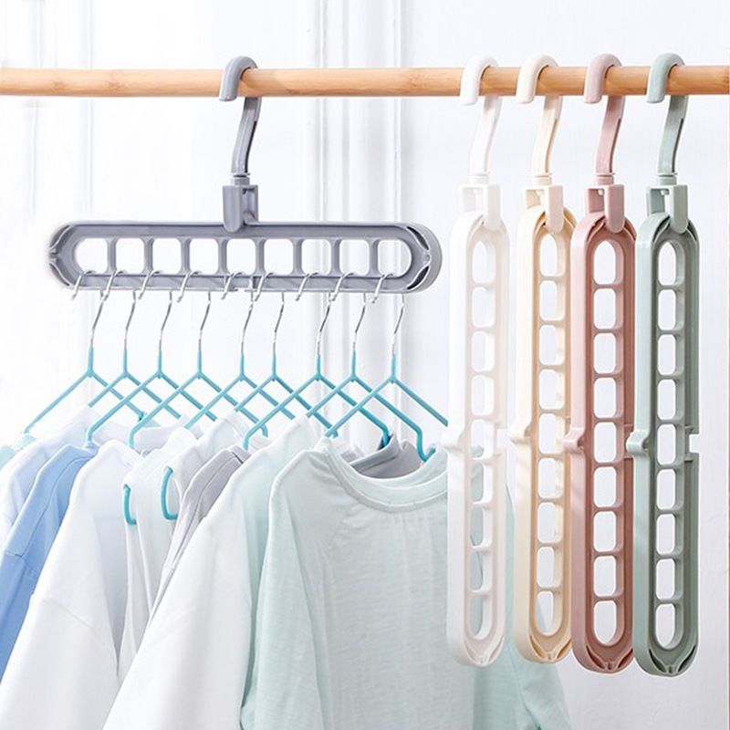 Wardrobe Multi-hole Clothes Rack Stand Closet Organizer