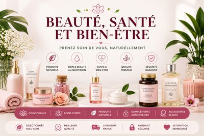 Beauté, Santé &amp; Bien-Être | Soins, Cosmétiques et Produits Naturels