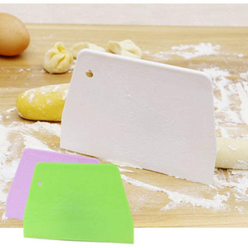 Pastry Tools Cutter Plastic Cake Spatula Baking Pastry Spatulas Dough Scraper