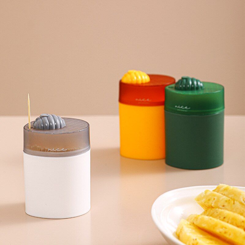 Cartoon  Kitchen  Portable Cute Toothpick Can