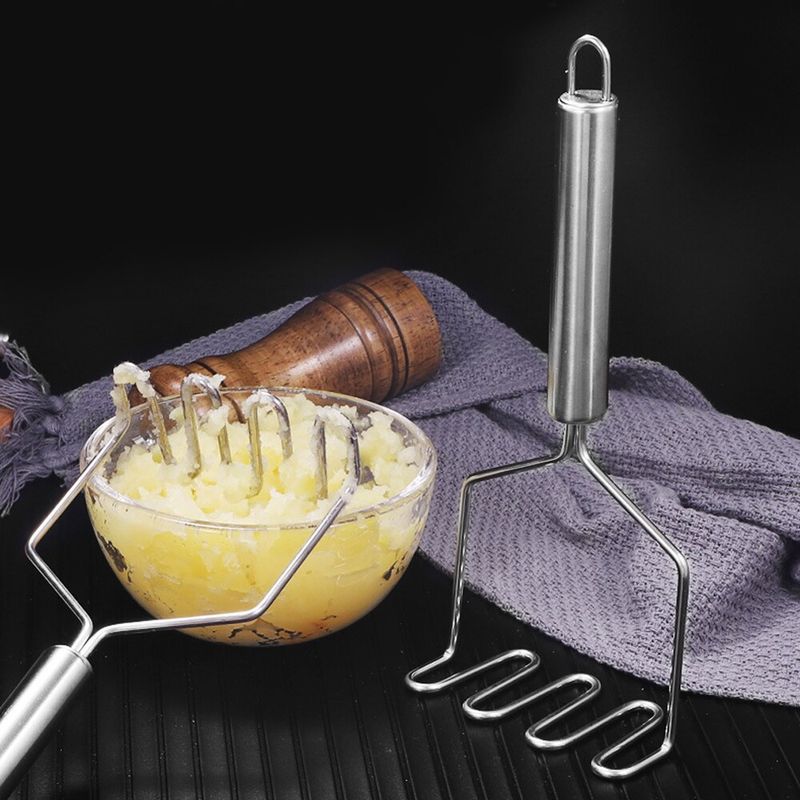 Stainless Steel Potato Masher Kitchen Gadget Cooking Tools