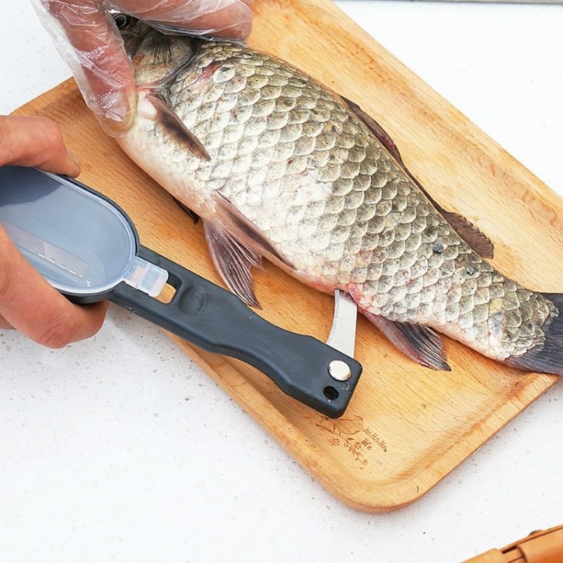 Fish Scale Scraper Planer Fishing Knife Cleaning Tools