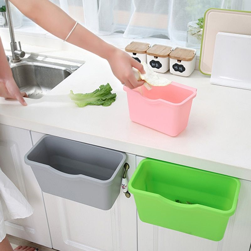 Kitchen Cabinet Door Hanging Trash Can