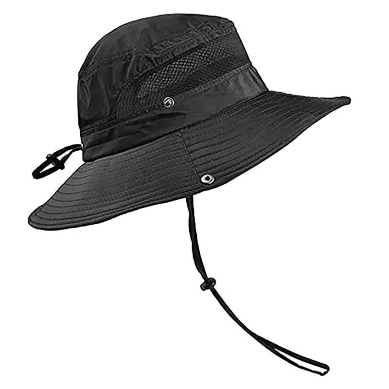 Sunproof Sun Hat Women Men Fishing Hat with Protection Wide Brim Bucket Hat
