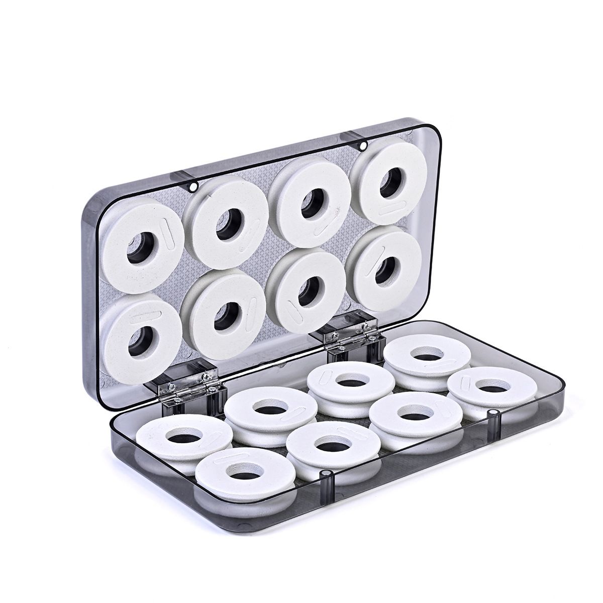 16Pcs/Box EVA Transparent Fishing Main Line Winding Board