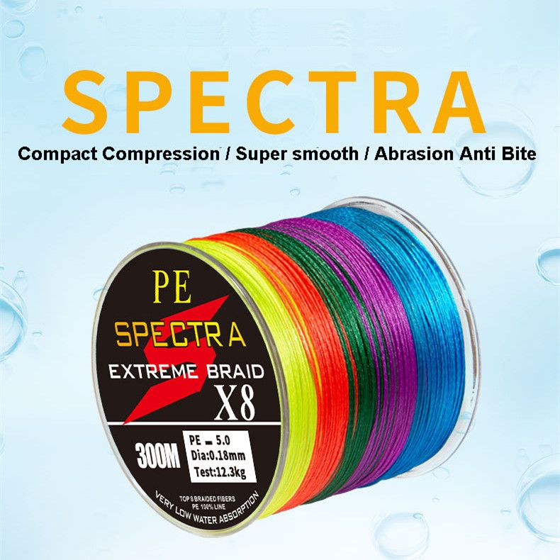 4 / 8 Strands 500M PE Braided Fishing Line