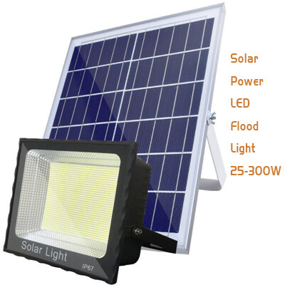 Solar Power LED Floodlight with Panel