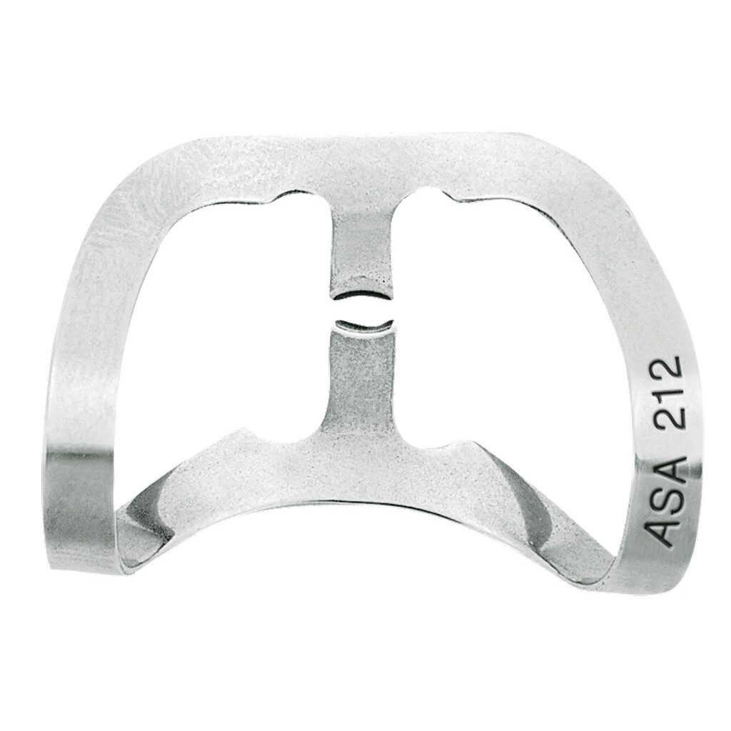 rubber dam clamps winged cervical anterior NO. 212