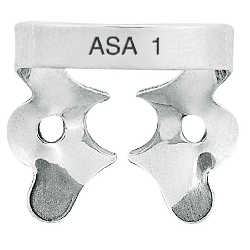 rubber dam clamps winged premolgeneral use NO. 1