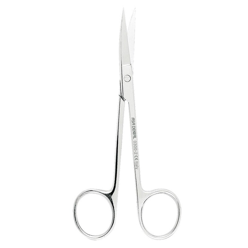 GUM SCISSORS,CURVED FIG. 2 CM. 12