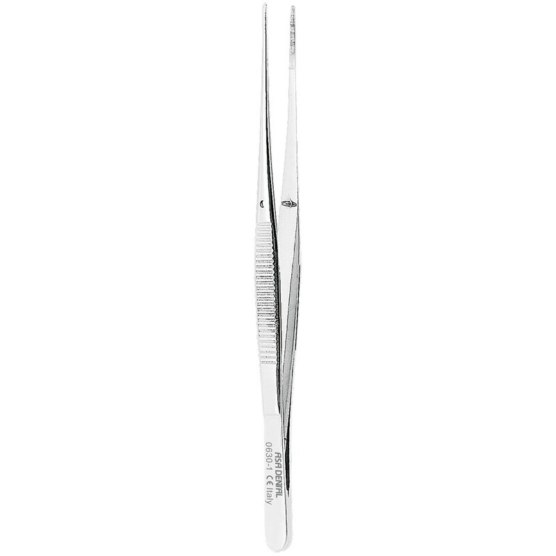 TISSUE PLIERS SEMKEN-TAYLOR 1X2 STRAIG.N.1 CM.12,5