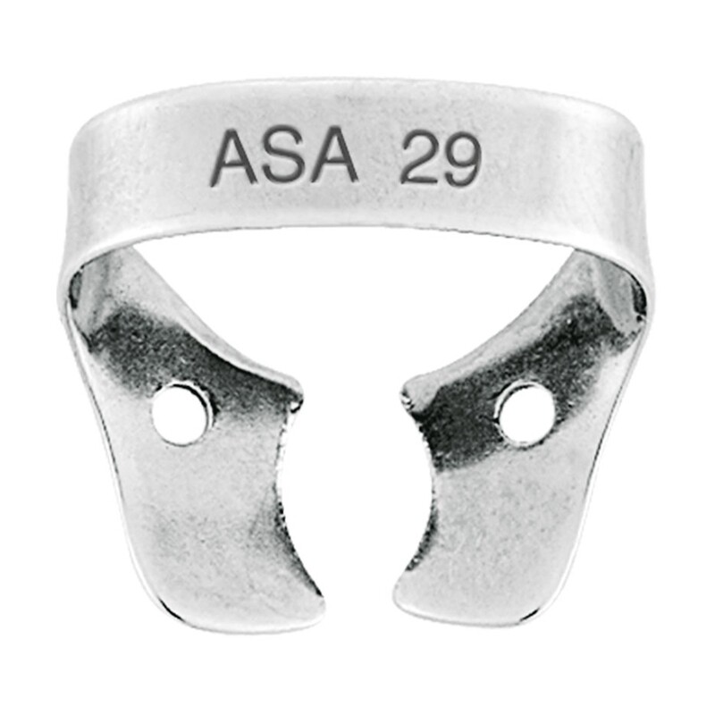 RUBBER DAM CLAMPS WINGLESS LOWER PREMOLARS FIG.29