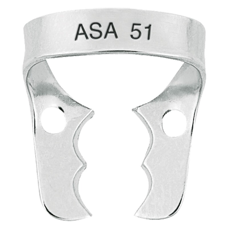 RUBBER DAM CLAMPS WINGLESS UPPER MOLARS FIG.51