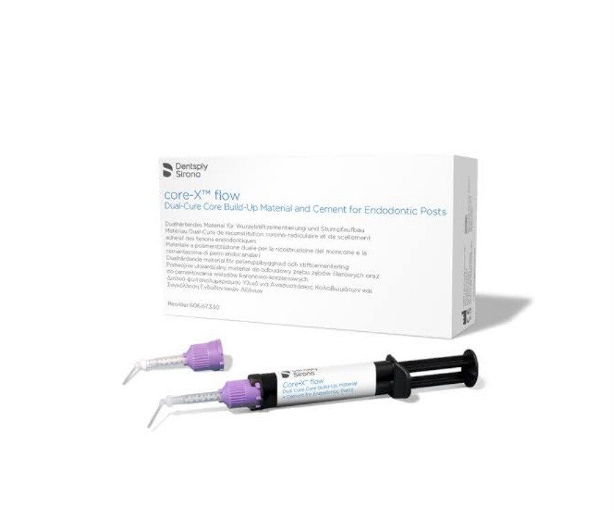 Core x Flow  Dual-Cure Build-up Material and Cement For Endodontic Posts
