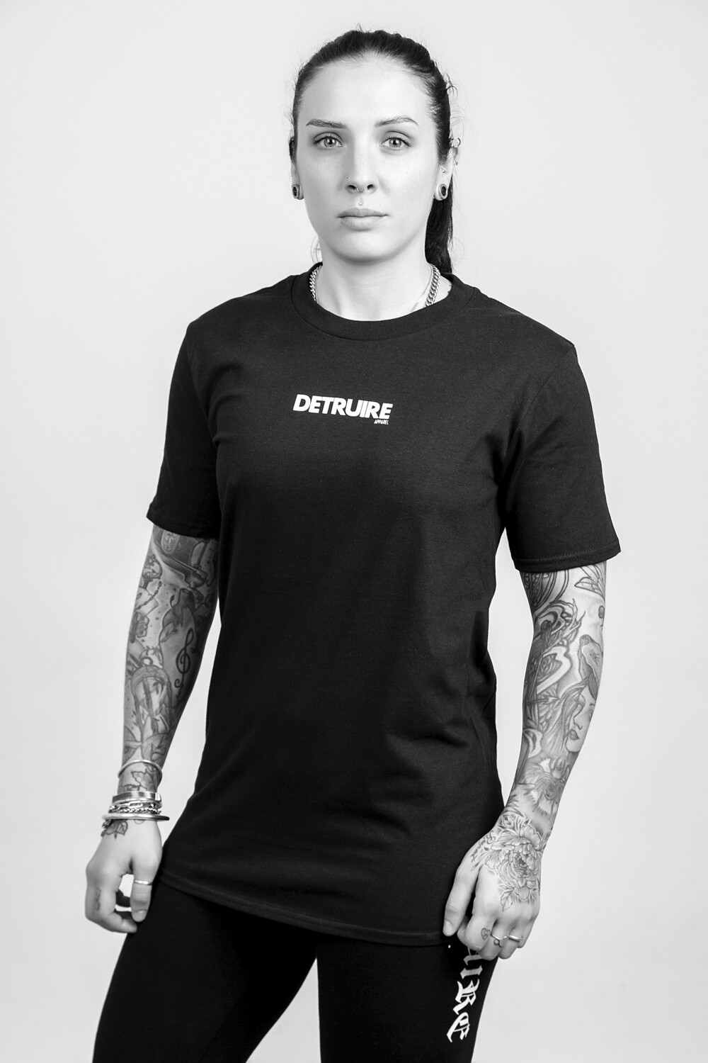 &quot;Petit logo&quot; t-shirt noir