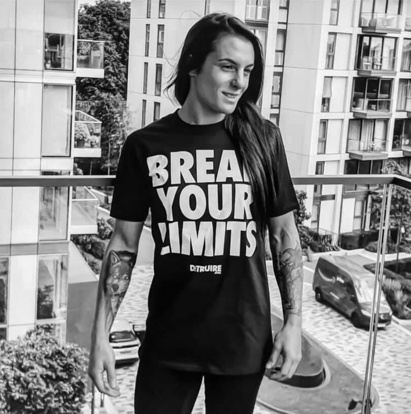 &quot;BREAK YOUR LIMITS&quot; t-shirt noir