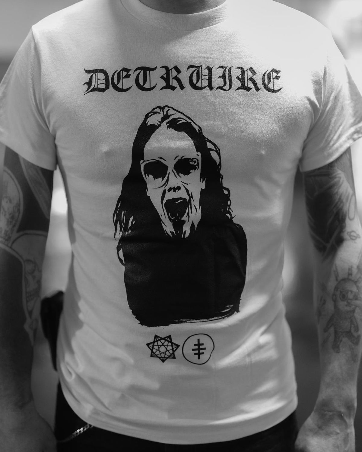 &quot;Possession&quot; t-shirt blanc