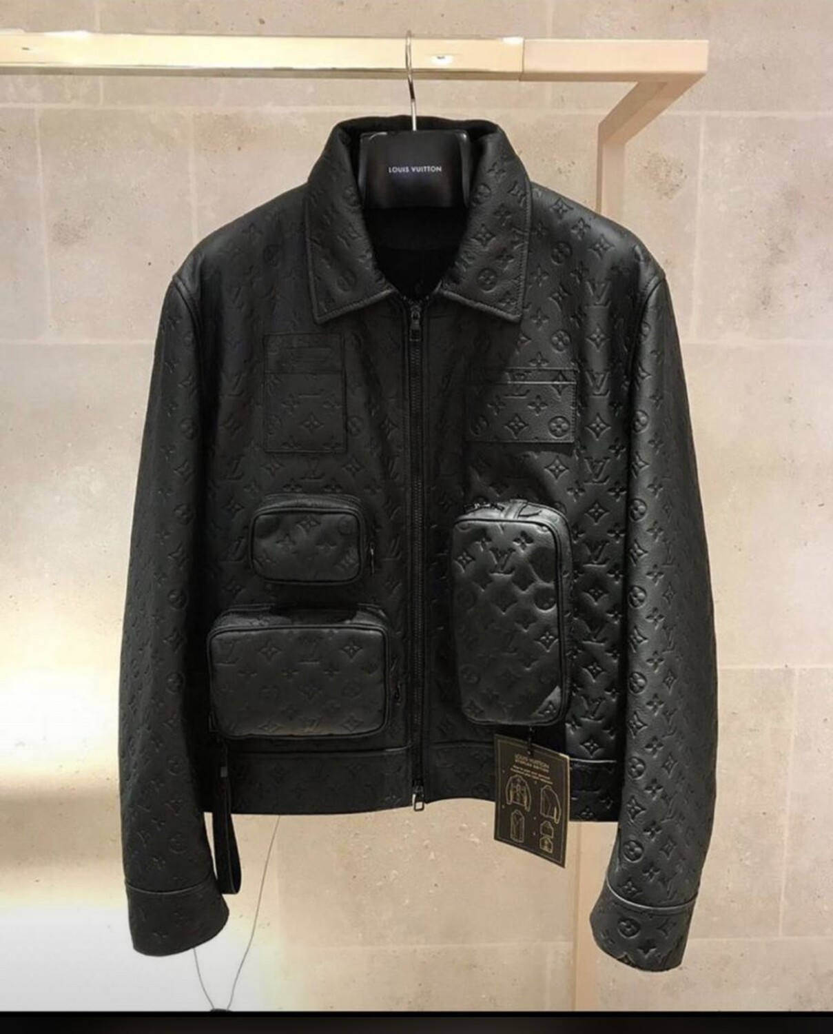 LV Leather jacket