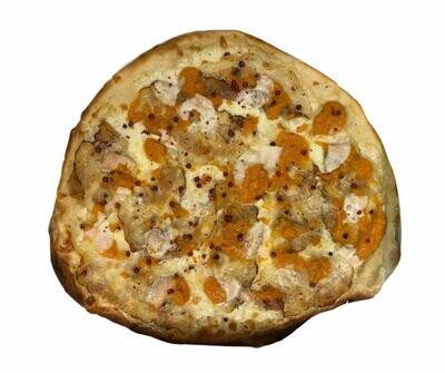 crema di zucca, guanciale, provola e pepe rosa