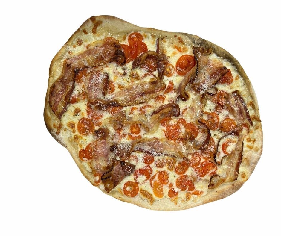 pomodorini pancetta pecorino