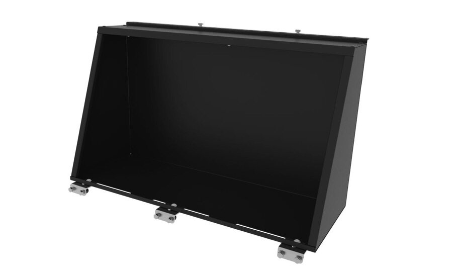 Cupboard 1250mm, black