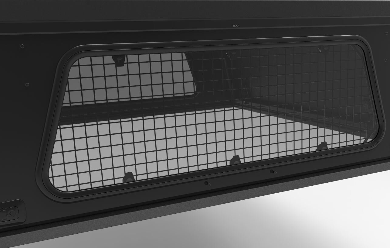 Security window grid, black (for model Explorer)