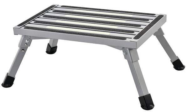 Opvouwbaar camping opstapje (max. 180kg)