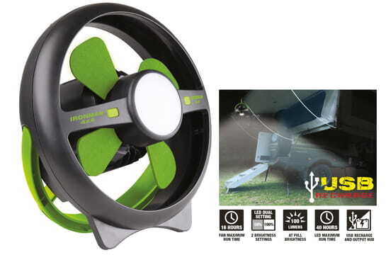LED Tent Fan