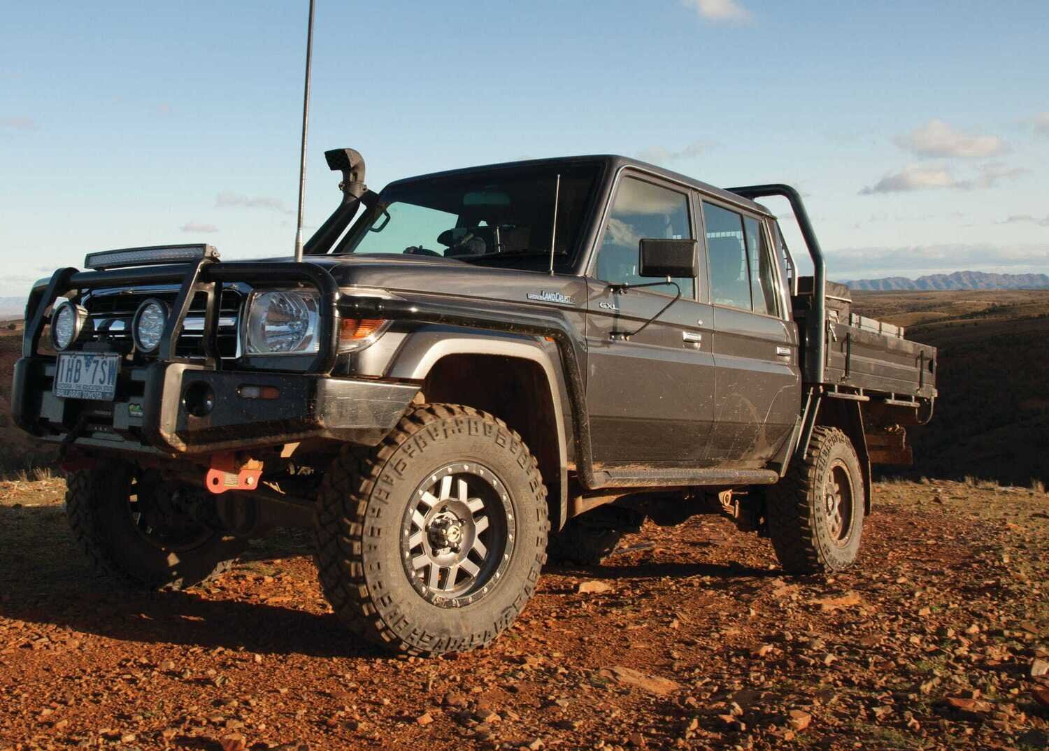 Premium Side Steps and Rails - 60.3mm Tube - Landcruiser 79 Series S/Cab 9/2916+