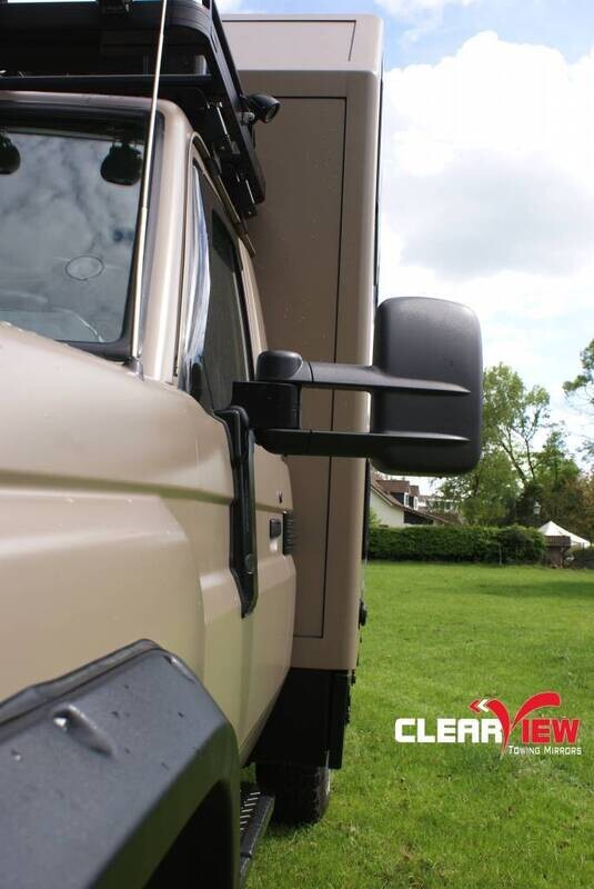 Clearview Towing Mirror Toyota Land Cruiser 70 series