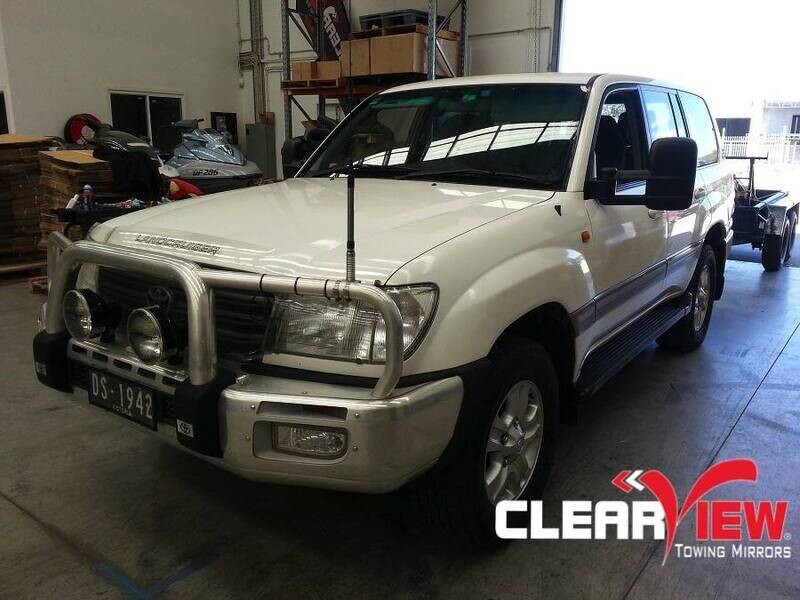 Clearview Towing Mirror Toyota Land Cruiser 100 serie