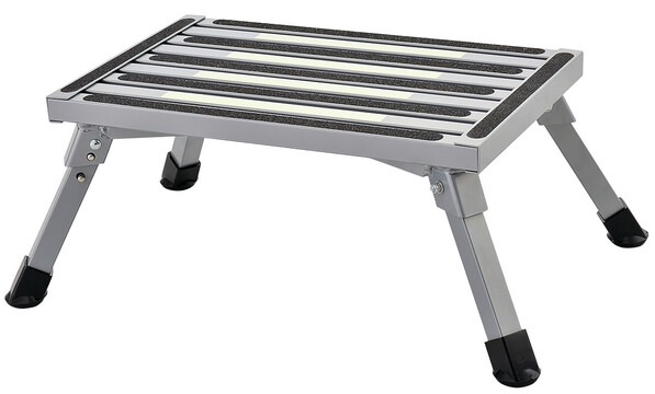 Opvouwbaar camping opstapje (max. 180kg)